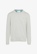 s.Oliver MIT LOGO-STICKEREI - Jumper - hellgrau