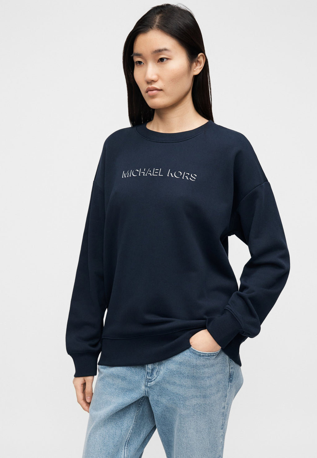 MICHAEL Michael Kors LOGO CREW
