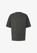 TOM TAILOR DROPPED SHOULDER  RUNDHALS - Basic T-shirt - schwarz
