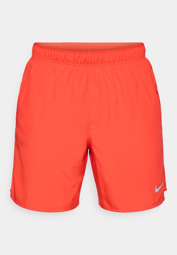 Nike Performance CHALLENGER SHORT - Sports shorts - light crimson/black/reflective silver-coloured