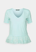 Vero Moda Tall VMEMILY PEPLUM V NECK