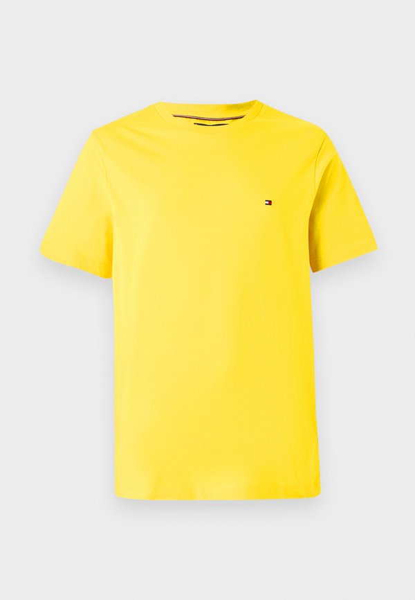 Tommy Hilfiger SEASONAL SOLID TEE CORE ESSENTIALS - Basic T-shirt - morningside yellow