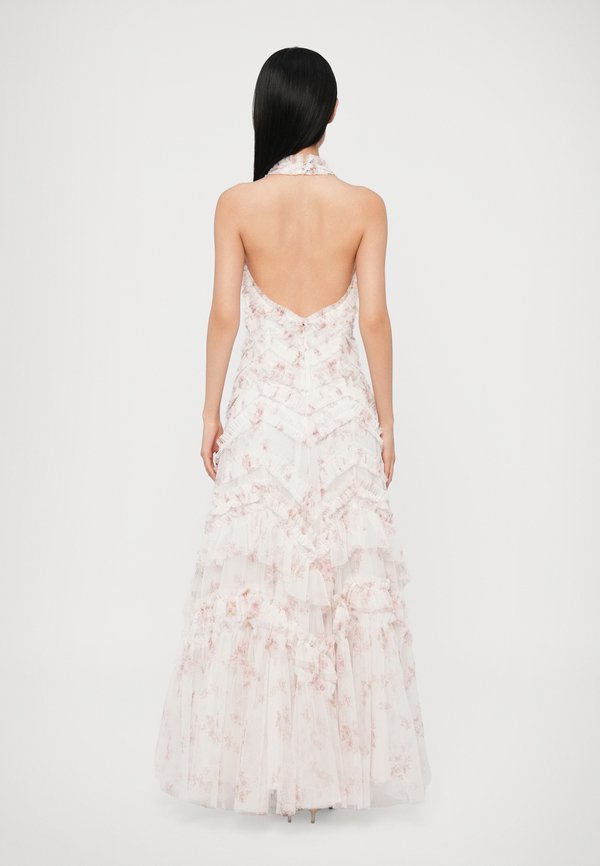 Needle & Thread MAGNOLIA DITSY ELIA HALTER NECK GOWN