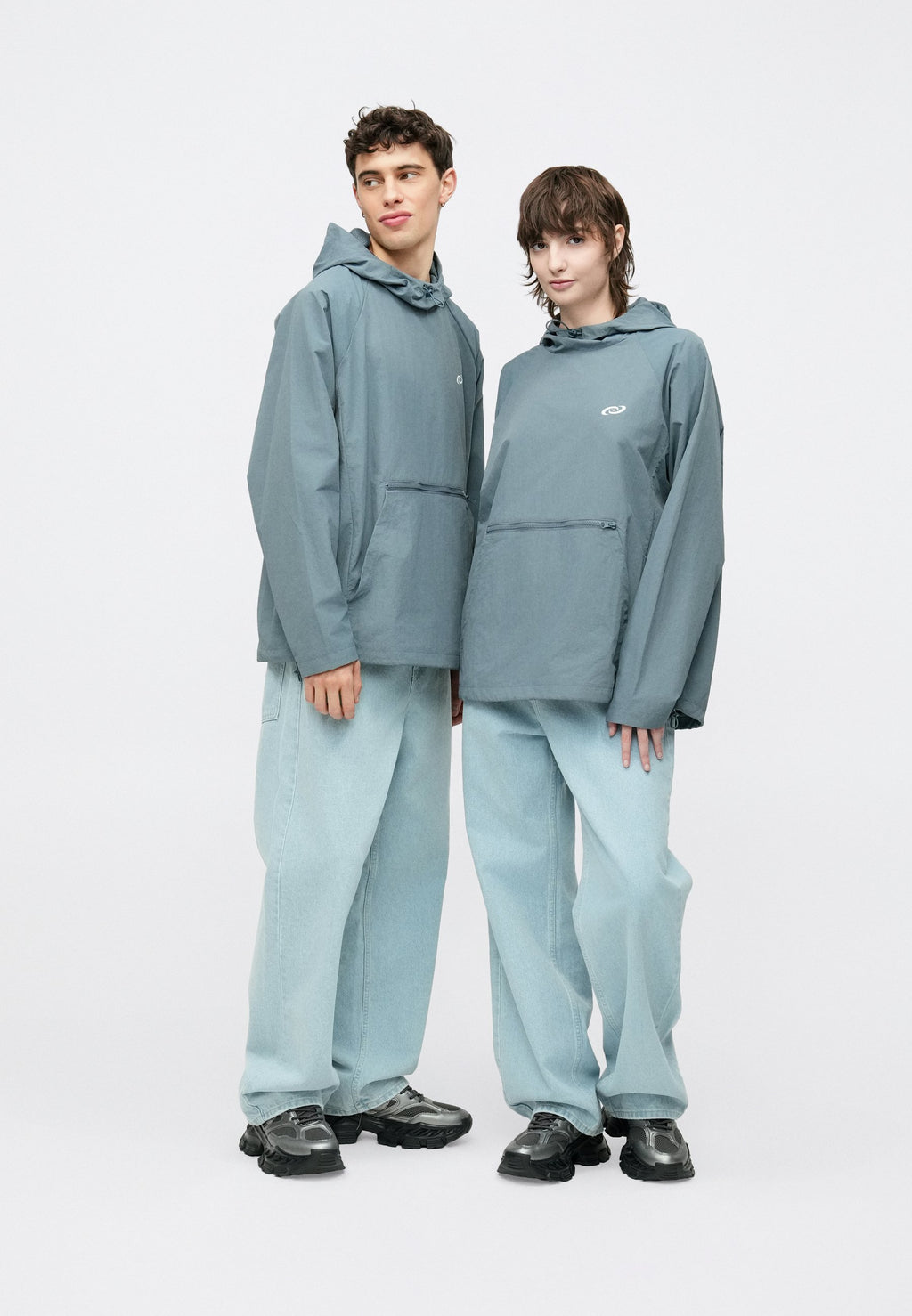 YOURTURN UNISEX RELAXED FIT WINDBREAK