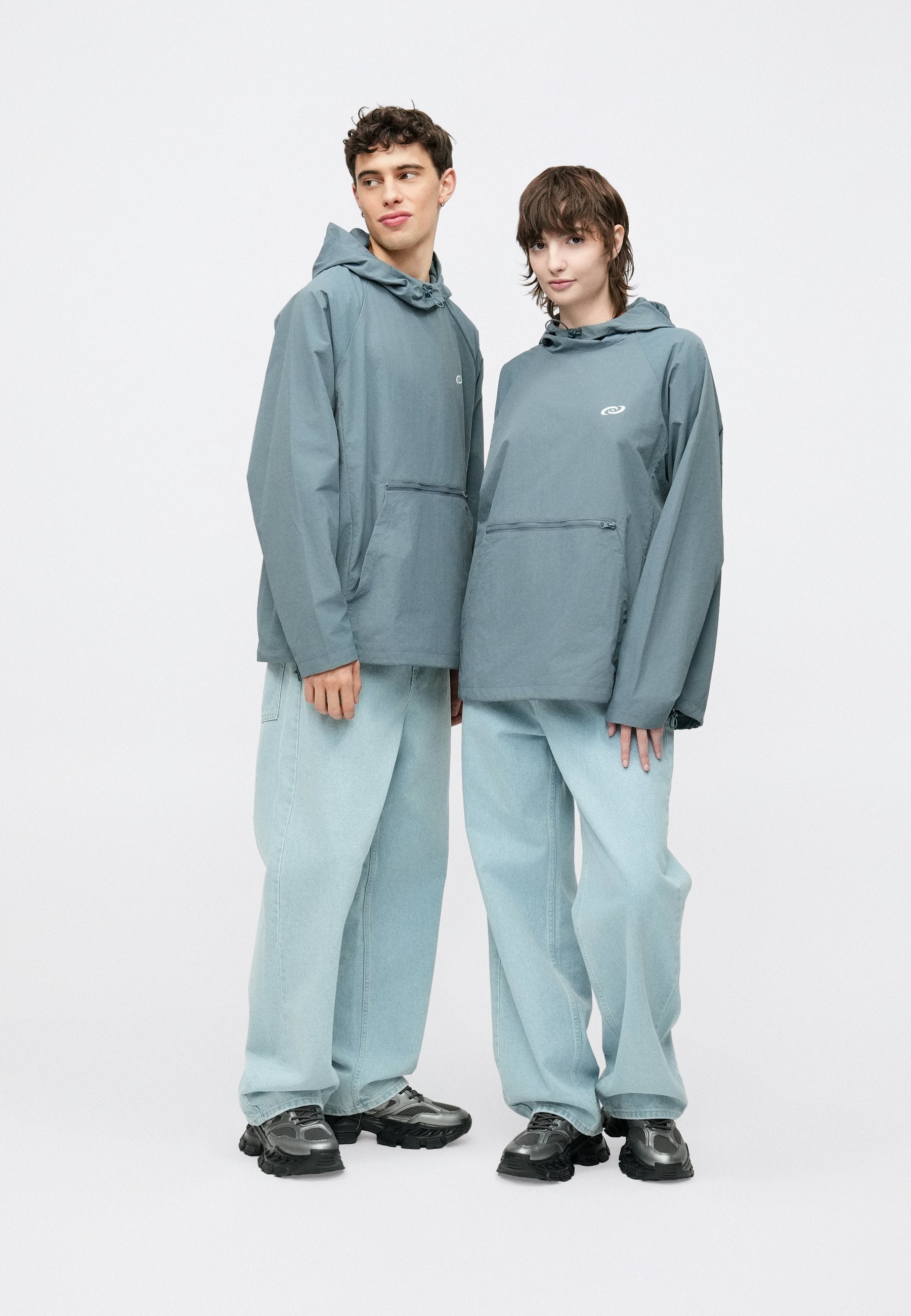 YOURTURN UNISEX RELAXED FIT WINDBREAK