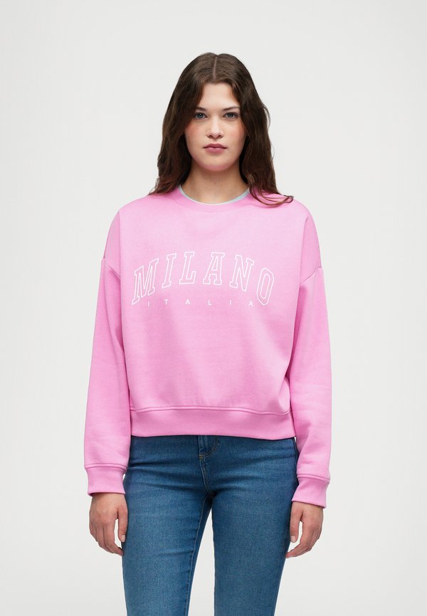 ONLY ONLSWEAT - Sweatshirt - fuchsia pink