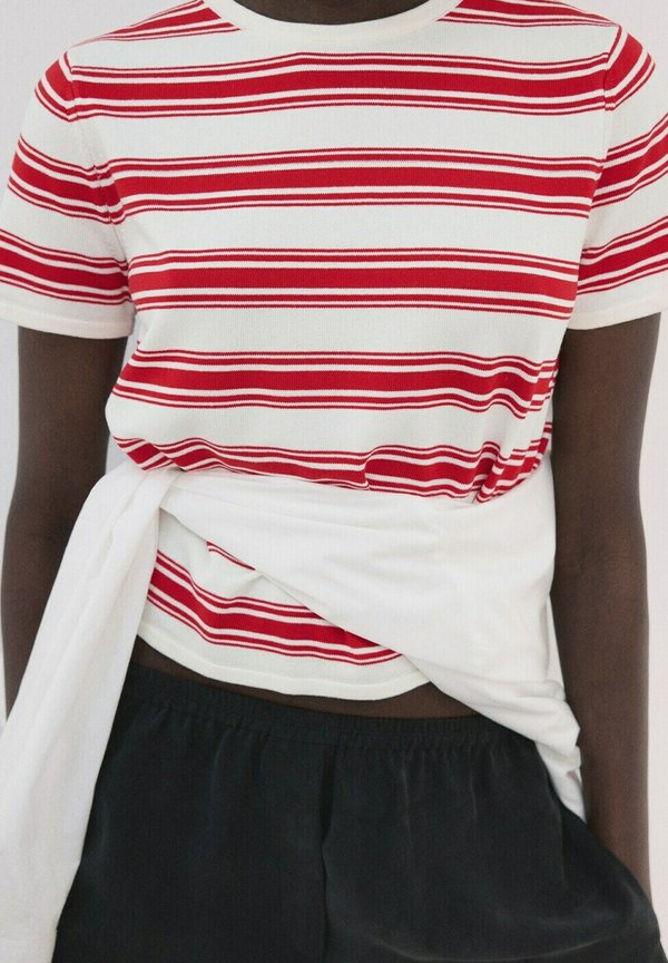 Mango ADULT - Print T-shirt - red