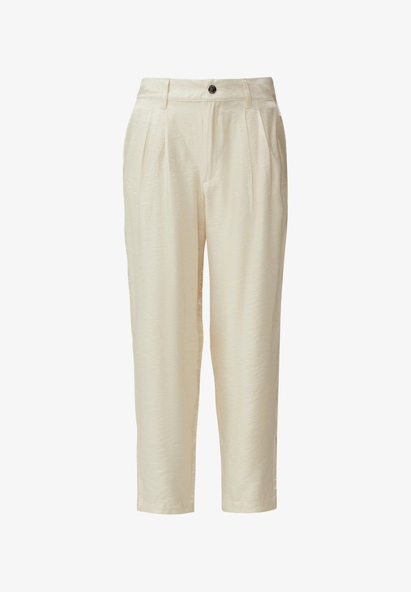 s.Oliver HOSE - Trousers - helles beige