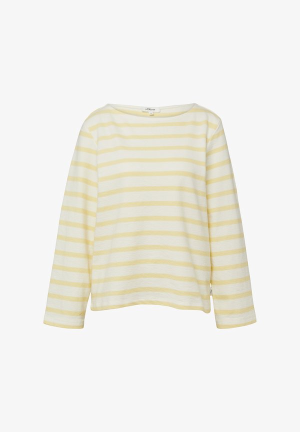 s.Oliver Long sleeved top - honiggelb
