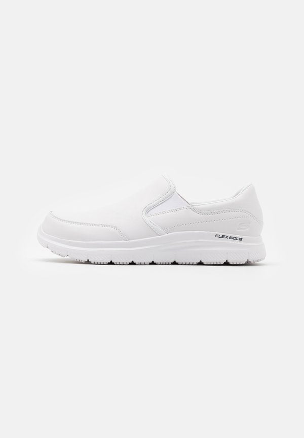 Skechers FLEX ADVANTAGE  - Slip-ons - white
