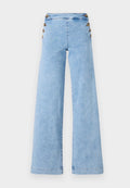 ONLY Wide-fit ONLMADISON High waist Wide Leg Fit - Wide Leg - light blue denim
