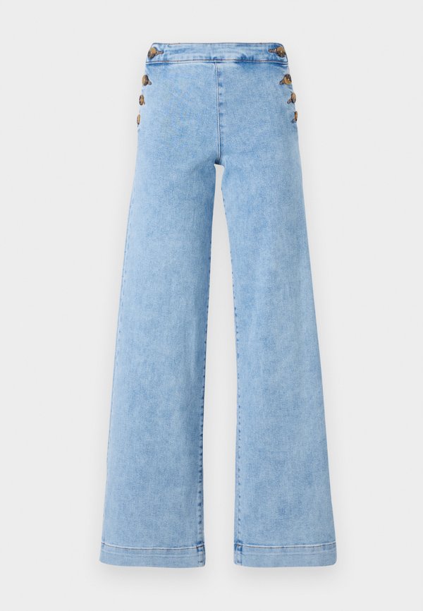 ONLY Wide-fit ONLMADISON High waist Wide Leg Fit - Wide Leg - light blue denim
