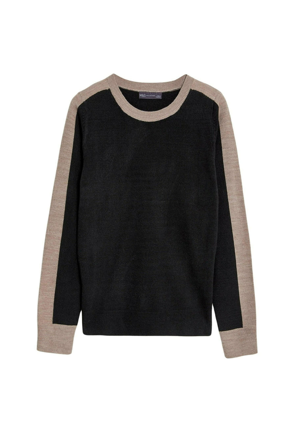 Marks & Spencer SUPERSOFT STRIPED CREW NECK