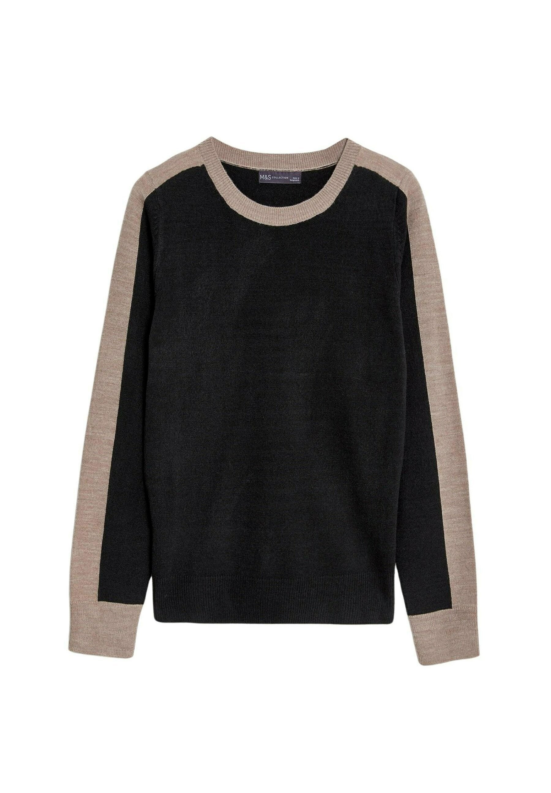 Marks & Spencer SUPERSOFT STRIPED CREW NECK