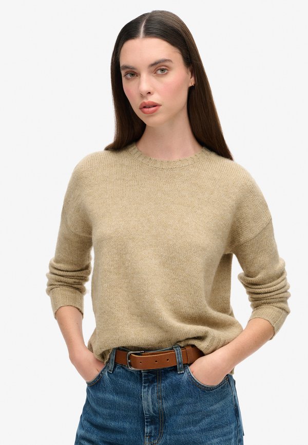 Superdry & Co CREW NECK - Jumper - fudge brown