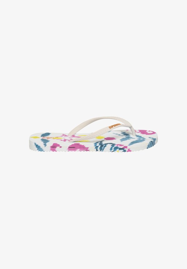 Superdry & Co SUPERDRY ALL OVER PRINT FLIP FLOPS.. - Pool shoes - floral ikat white