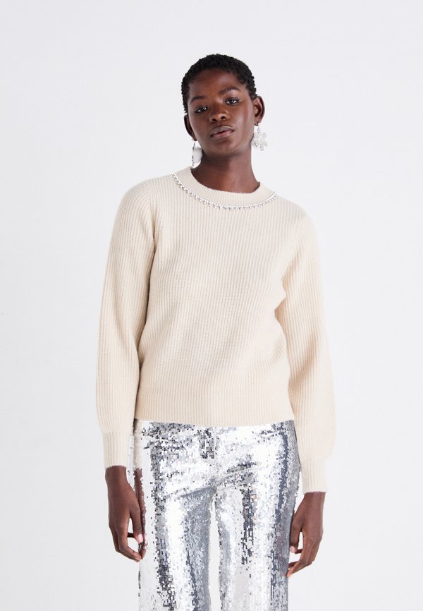 ONLY Knitted ONLGAIDA Knitted - Jumper - pumice stone