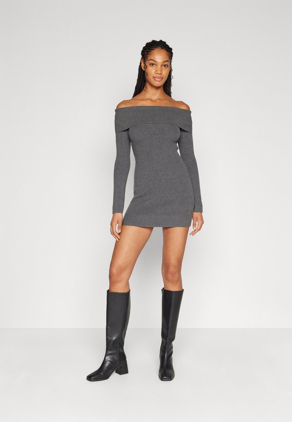 Hollister Co. OFF THE SHOULDER SWEATER DRESS