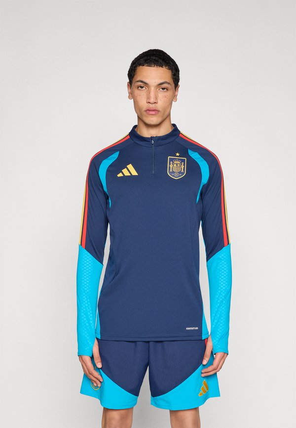 adidas Performance RFEF SPAIN TRAINING TOP - National team wear - night indigo