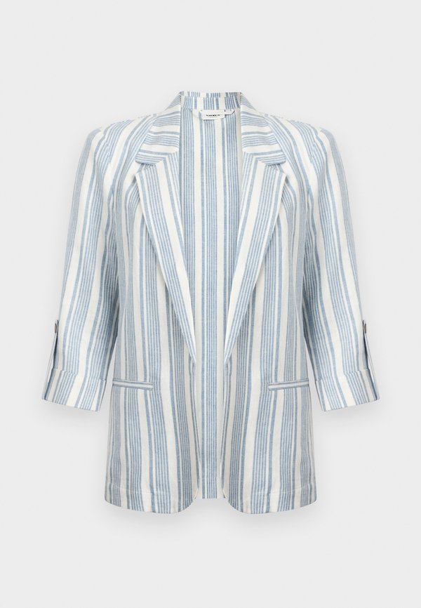 ONLY ONLGOA Linen - Blazer - coronet blue/bright white