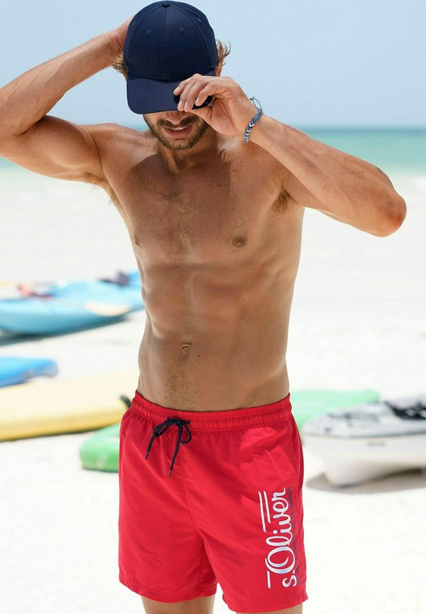 s.Oliver Swimming shorts - rot