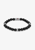 Tommy Hilfiger FARBSTEIN - Bracelet - schwarz