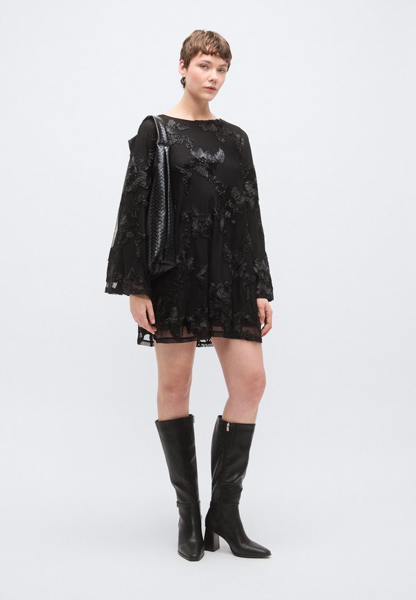 Gina Tricot Tall WIDE FLOWY MINI DRESS