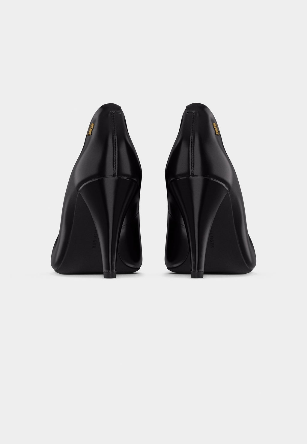 TH MONOGRAM SHINY LEATHER HIGH HEELS Media 4