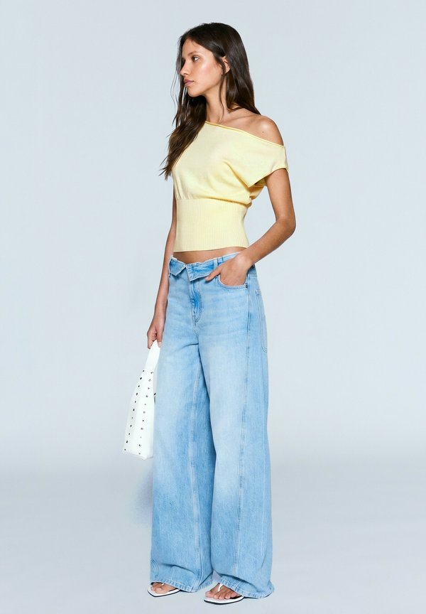 Bershka TOP 01420623 - Top - yellow