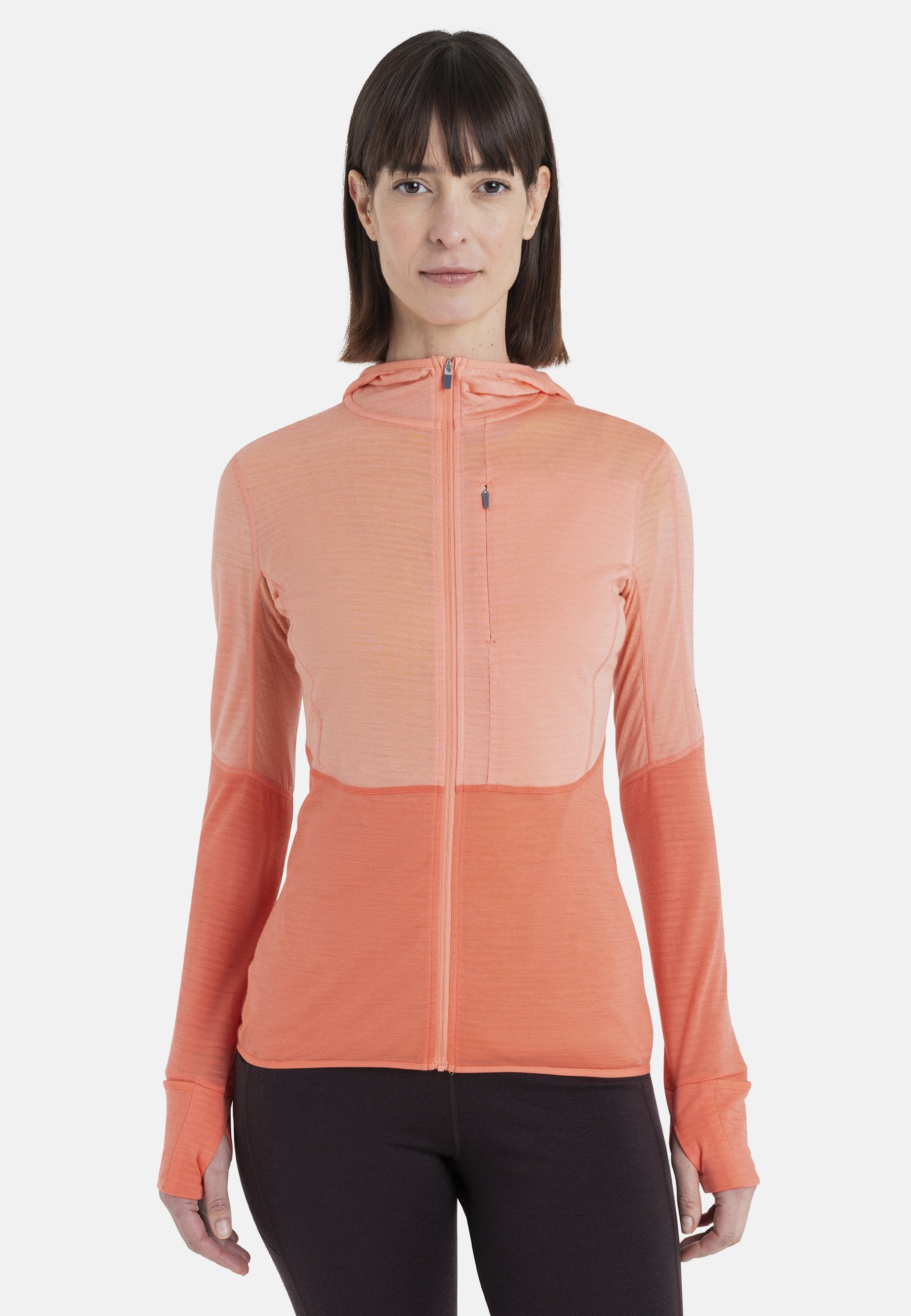icebreaker MERINO 200 MID WEIGHT  REAL FLEECE DESCENDER  ZIP HOODIE