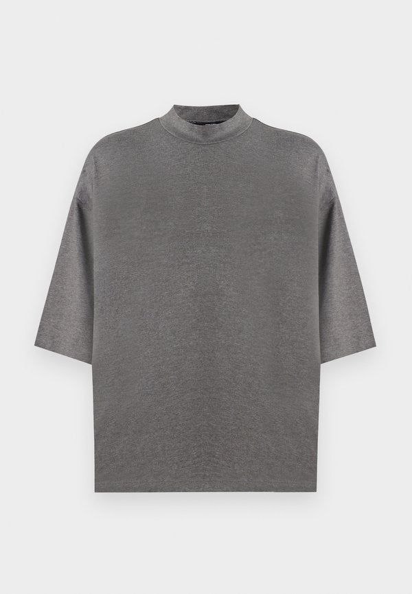 Vero Moda VMMOLLY - Long sleeved top - medium grey melange