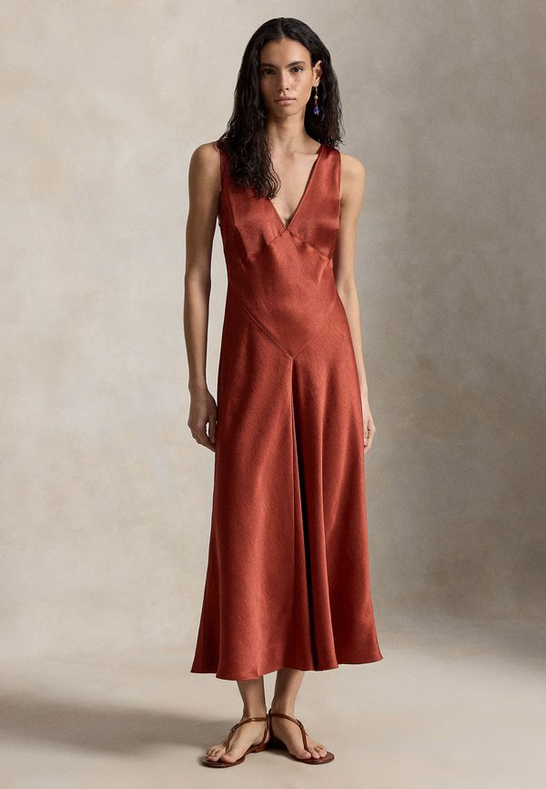 Polo Ralph Lauren SATIN PANELED DRESS