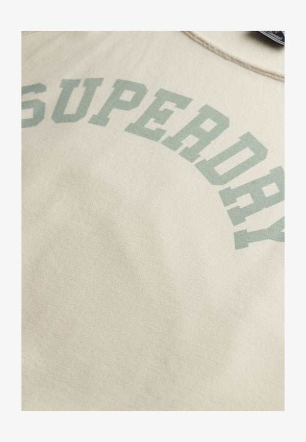 Superdry & Co SUPERDRY SWEATSHIRT - Sweatshirt - desert bone off white
