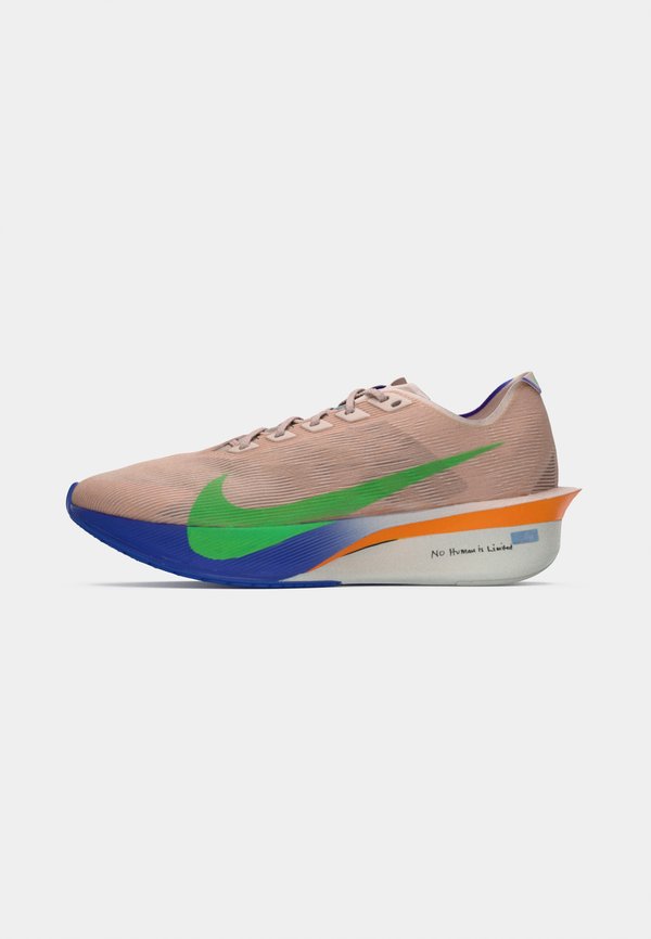 Nike Performance VAPORFLY 4 EK - Road running shoes - silt red/green shock/fire pink/bright ceramic/persian violet/spruce aura