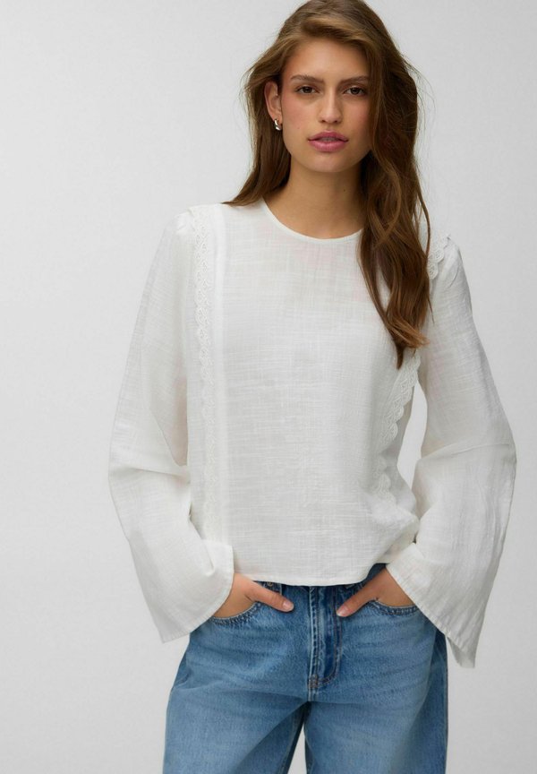 Vero Moda TOP VMMIE TOP - Blouse - snow white