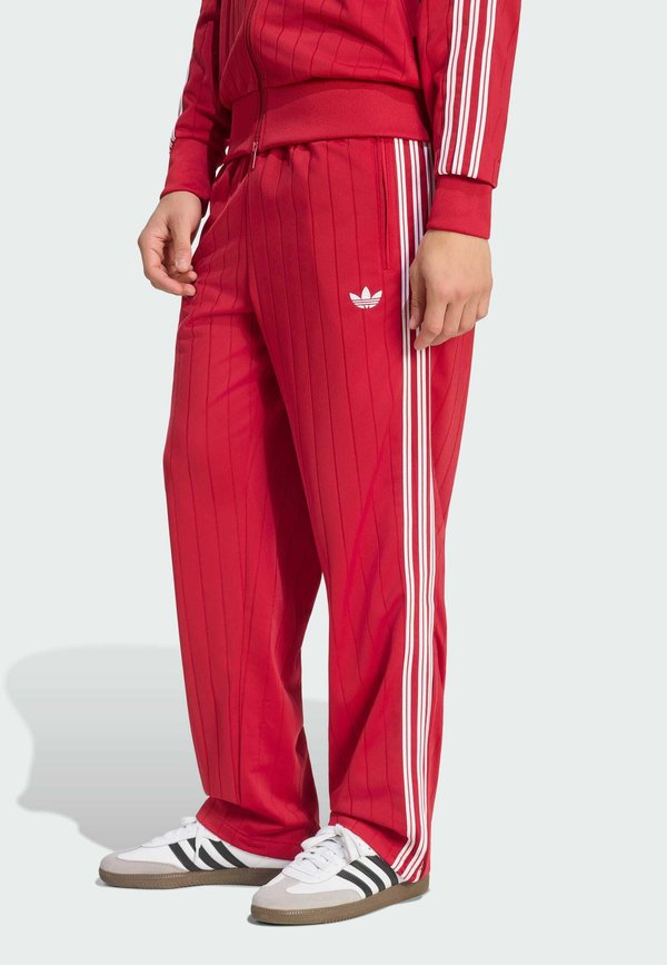 adidas Originals ADIDAS ORIGINALS FIREBIRD DROP NEEDLE TRACK PANTS - Tracksuit bottoms - team victory red