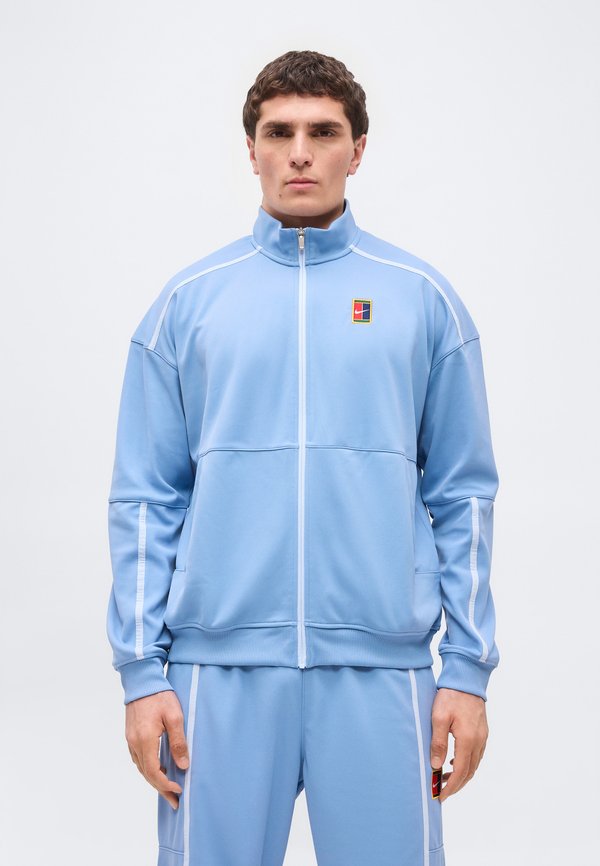 Nike Performance NIKECOURT HERITAGE SUIT JACKET - Training jacket - work blue