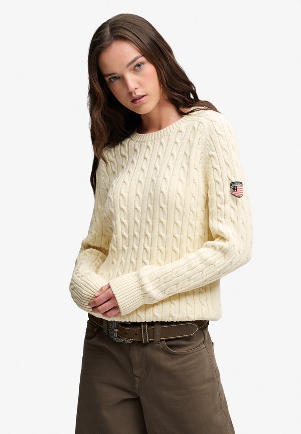 Superdry & Co Jumper - natural white