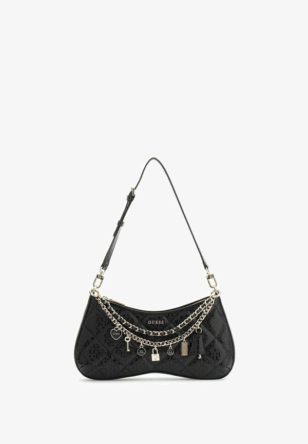 Guess LIBBY SCHULTER - Handbag - black