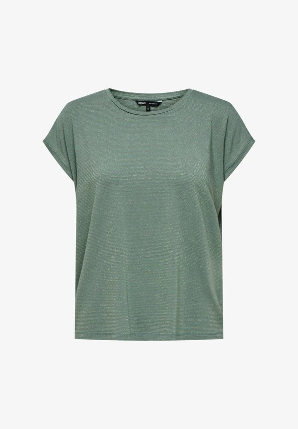 ONLY ONLCLAUDIA - Print T-shirt - laurel wreath