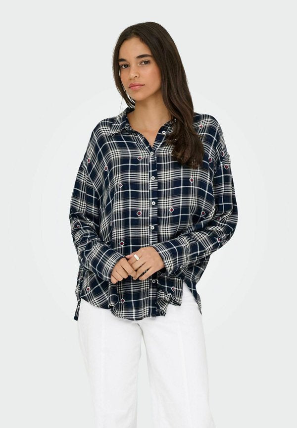 ONLY ONLGRACE - Button-down blouse - naval academy