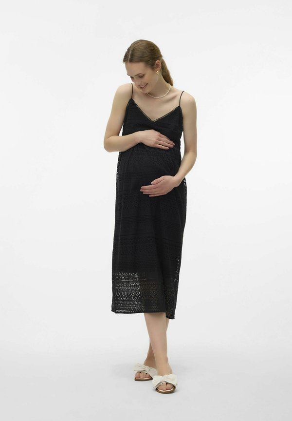 Vero Moda VMMHONEY Maternity - Day dress - black