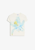 Bershka SHORT SLEEVE  - Print T-shirt - dark blue