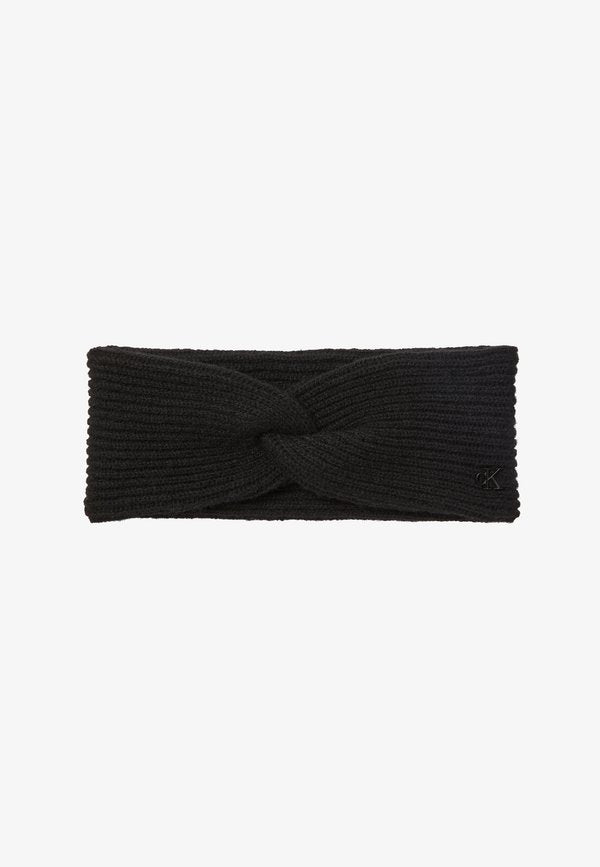 Calvin Klein TWIST - Ear warmers - black