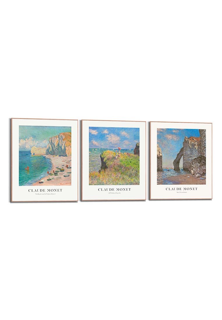 Orange Wallz MONET COASTAL 3 PACK