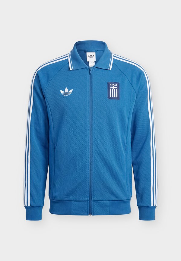adidas Performance GREECE AWAY ANTHEM JACKET - Zip-up sweatshirt - dusky petrol