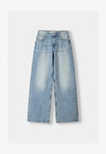 Bershka BOYFRIEND - Relaxed fit jeans - blue denim