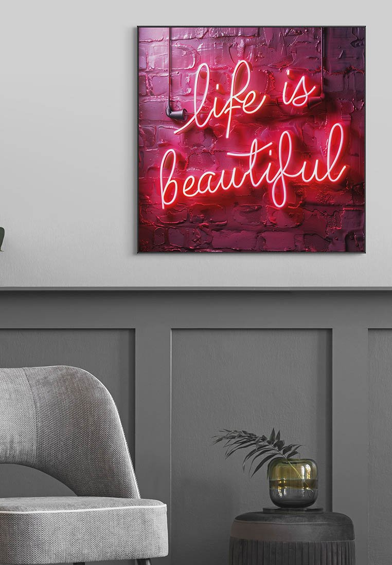 Orange Wallz LIFE IS BEAUTIFUL