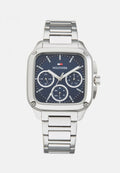 Tommy Hilfiger HERALD - Watch - silver-coloured/blue