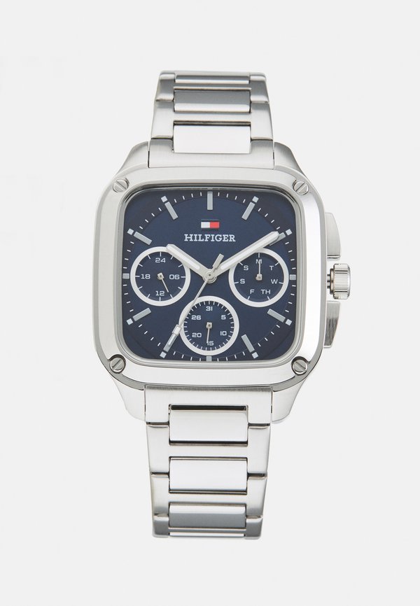 Tommy Hilfiger HERALD - Watch - silver-coloured/blue